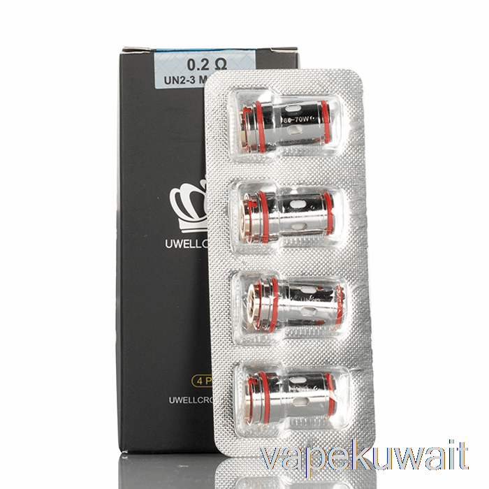 يوويل كراون 5 كويلات بديلة 0.2ohm UN2-3 كويلات ثلاثية الشبك فيب الكويت